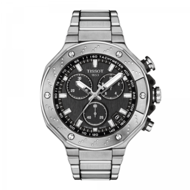 Montre chronographe Tissot T-Race - acier inoxydable T1414171103100