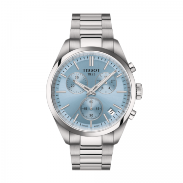 Tissot PR 100 Chronograph Watch | 40 mm | Stainless Steel | Quartz Movement | T1504171135100