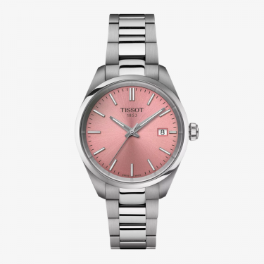 PR 100 Quartz Watch 34mm with Pink Dial Tissot T1502101133100 