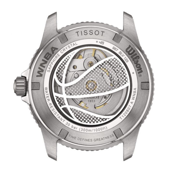 Tissot Seastar Wilson WNBA - Rellotge d'Automàtic de 40mm T1208071705100