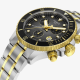 Rellotge Seastar 1000 Quartz Chronograph PVD or groc 38 mm Tissot
