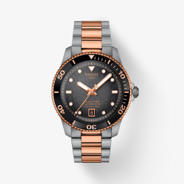 Seastar 1000 automático en acero y PVD oro rosa 40 mm Tissot 