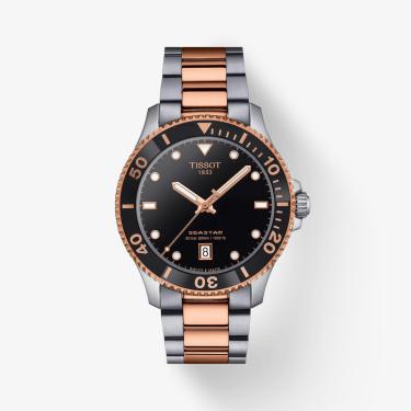 Relojes Seastar 1000 Quartz  bicolor 40 mm Tissot