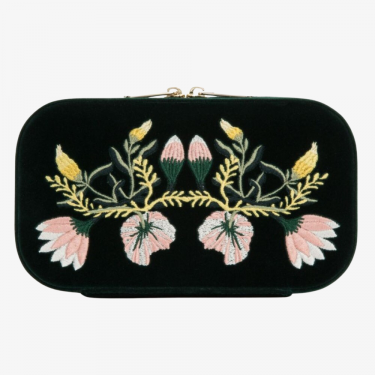 Travel zipper jewelry case Zoe Wolf1834 