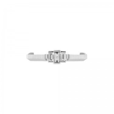 RING WHITE GOLD & DIAMONDS LINK TO LOVE GUCCI