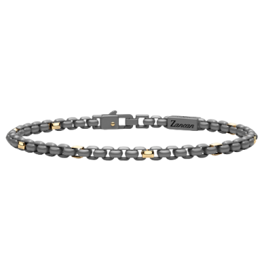 Contemporary Zancan Bracelet in 18k Yellow Gold and Titanium