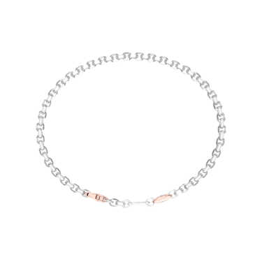 Zancan Two-Tone Gold Bracelet with White Diamond