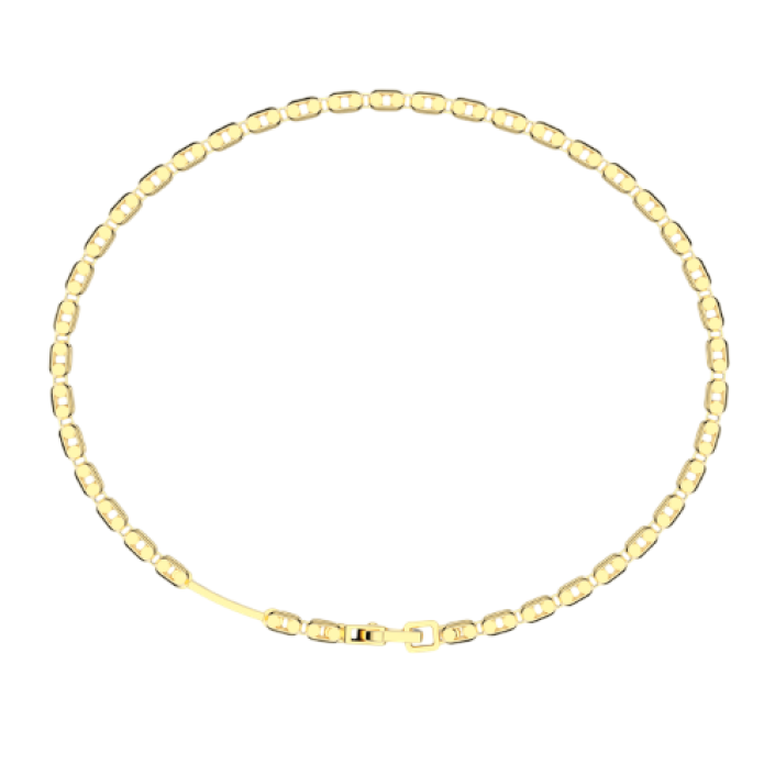 Luxury Zancan Yellow Gold Bracelet in 18k Gold 20 cm