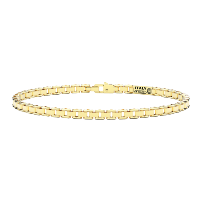 Luxury Zancan Yellow Gold Bracelet in 18k Gold 20 cm