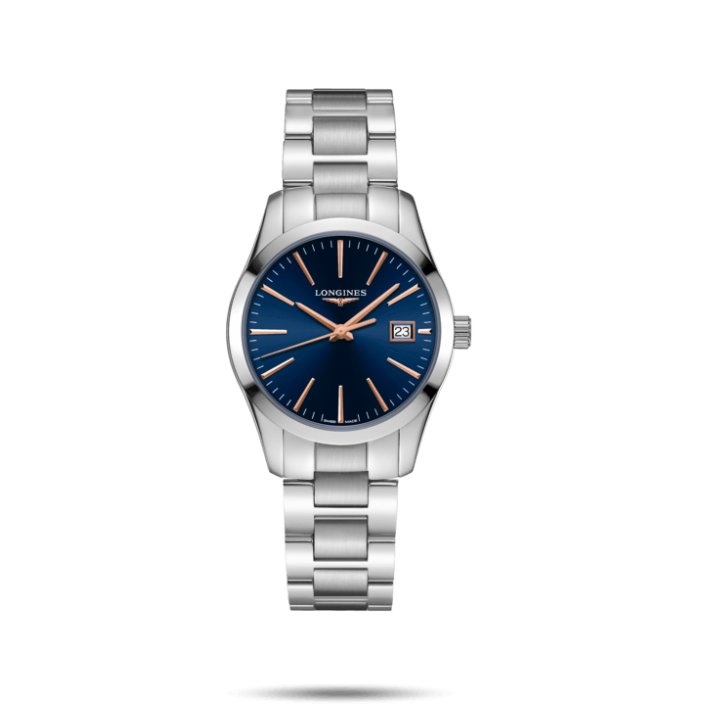 WATCH L2386 STEEL BLUE DIAL 34 MM CONQUEST CLASSIC LONGINES