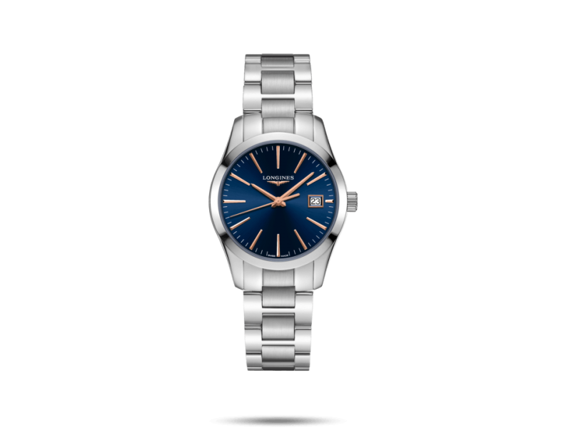 WATCH L2386 STEEL BLUE DIAL 34 MM CONQUEST CLASSIC LONGINES