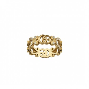 FLORA RING YELLOW GOLD GUCCI 