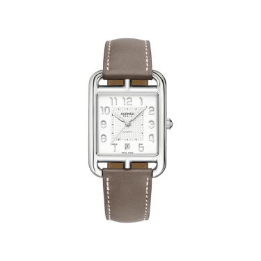 Hermès Cape Cod 41 mm acier avec mouvement Manufacture H1912