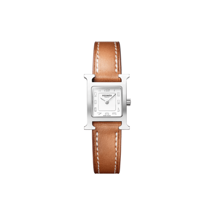Hermès Heure H Mini 21 mm Acer Pell Barénia