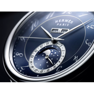 Hermès Arceau 43 mm Grande Lune — Blau Abisme Hermès Arceau 43 mm Grande Lune — Blau Abisme