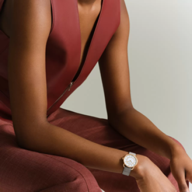 Hermès Arceau 30 mm — Esfera lacada blanca i diamants Hermès Arceau 30 mm — Esfera lacada blanca i diamants