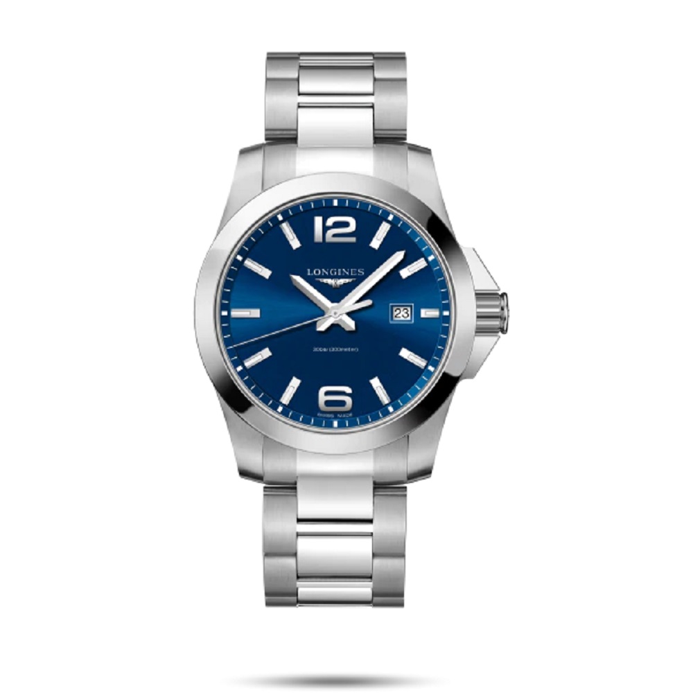 WATCH L3760BS STEEL QUARTZ 29.5 MM CONQUEST LONGINES