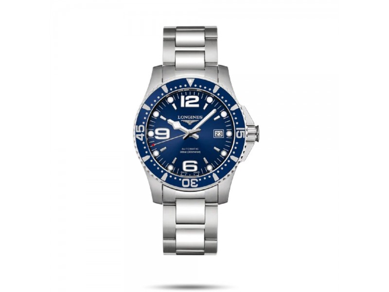 WATCH L3742BS STEEL 41 MM HYDROCONQUEST LONGINES