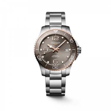 Rellotge acer PVD or rosa Hydroconquest Longines