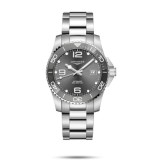 STEEL WATCH & GREY CERAMIC 41 MM HYDROCONQUEST LONGINES L378GS