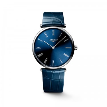 Steel Watch and Blue Dial Le Grande Classique Longines