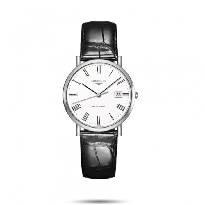 L4810SL STEEL & LEATHER 37 MM THE ELEGANT COLLECTION LONGINES
