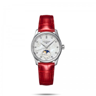 Rellotge d'Acer i Diamant-Nàcar Master Collection Longines