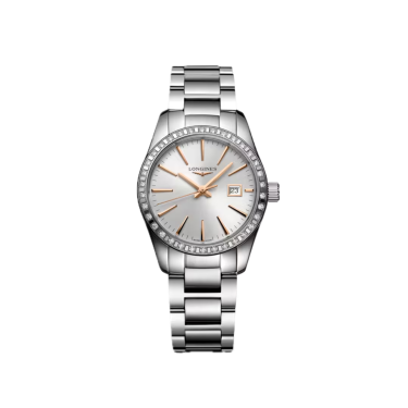 Longines Conquest Classic Quartz 29.5 mm Diamonds