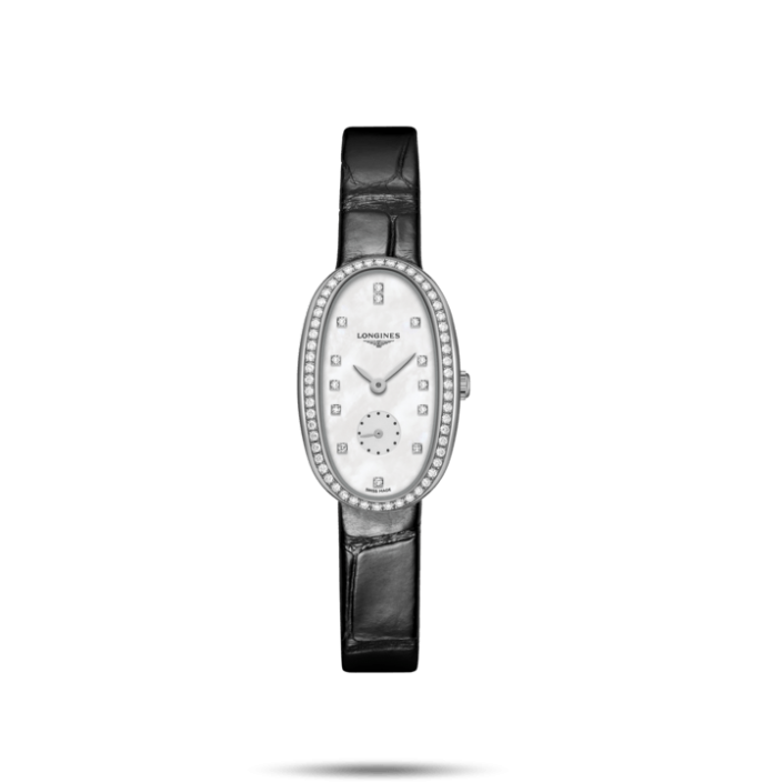 WATCH L2306 STEEL NATURAL MOTHER OF PEARL DIAMONDS SYMPHONETTE