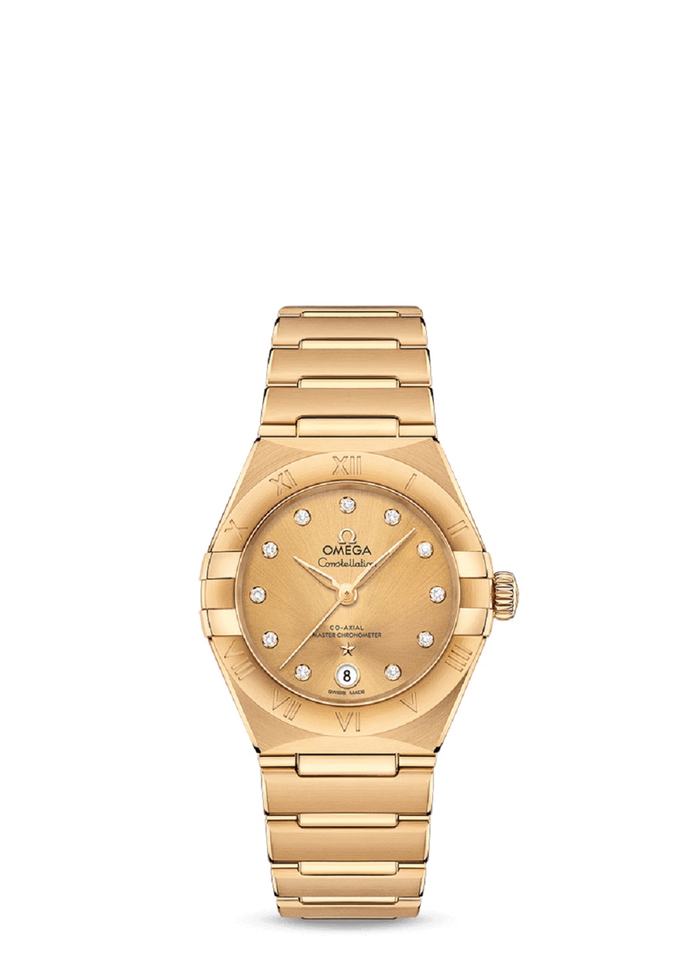 Omega yellow gold top watch