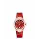 18K Gold Watch & Diamonds-Red Aventurine Constellation Omega