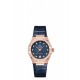 Reloj Oro 18QT & Diamantes-Venturina Azul Constellation Omega