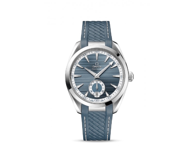 WATCH 22012 GRAY BLUE STEEL SMALL SECOND 41 MM CO