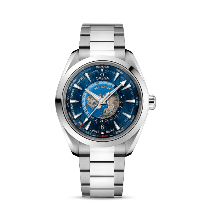 OMEGA SEAMASTER AQUA TERRA 150MM GMT WORLDTIMER 43MM OMEGA SEAMASTER AQUA TERRA 150MM GMT WORLDTIMER 43MM
