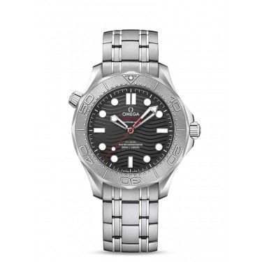Steel watch with rubber Diver 300 m Seamaster Nekton Omega
