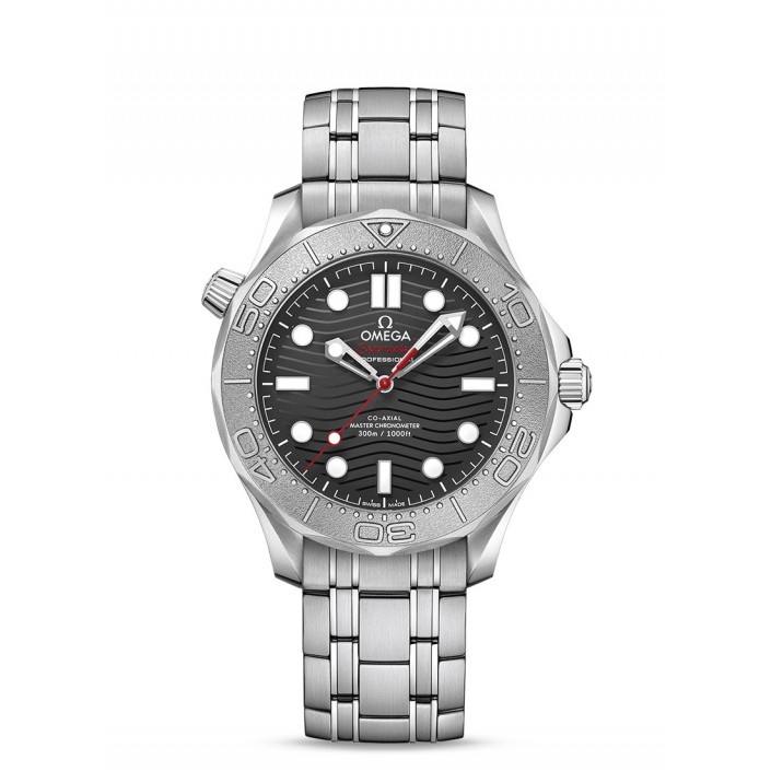 Steel watch with rubber Diver 300 m Seamaster Nekton Omega