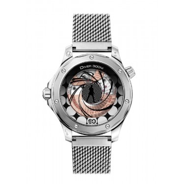 Reloj Oro Canopus 18 QT & Diamantes James Bond 60th Aniversario Seamaster 300 Omega 
