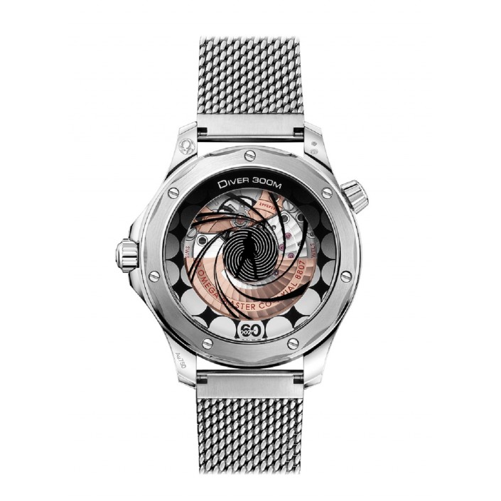 Rellotge Or Canopus 18 QT & Diamants James Bond 60th Aniversari Seamaster 300 Omega