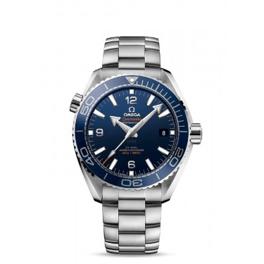  STEELWATCH & BLUE 44 MM MASTER CHRONOMETER CO-AXIAL SEAMASTER PLANET OCEAN 600 M OMEGA 21530 