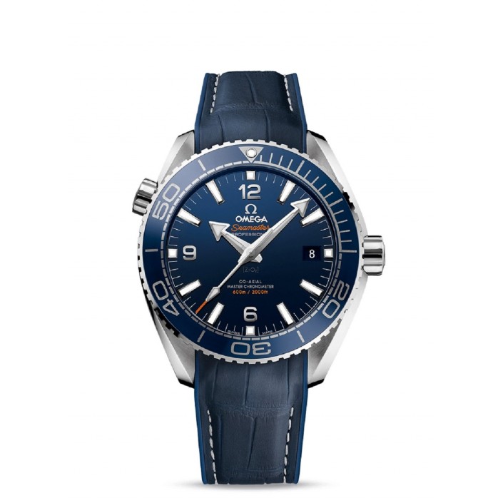 21533 ACER-BLAU I CAUTXÚ CRONÒMETRE MESTRE 44 MM CO-AXIAL SEAMASTER PLANET OCEAN 600 M OMEGA