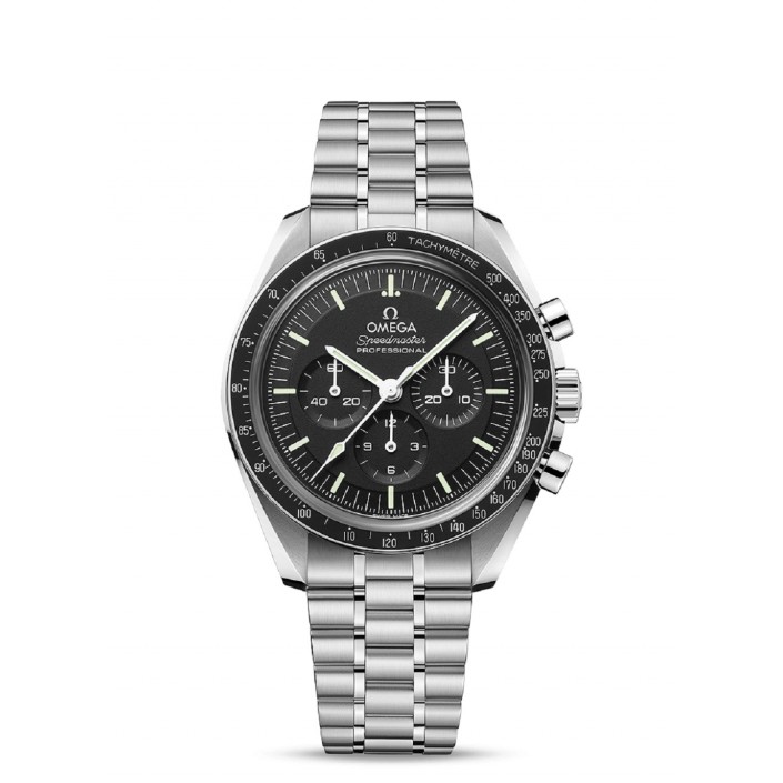 31030 STEEL & BLACK-SAPPHIRE 42 MM MASTER CHRONOMETER CO-AXIAL CHRONOGRAPH SPEEDMASTER NEW MOONWATCH PROFESSIONAL OMEGA