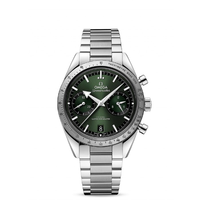 Steel Watch Chronograph Speedmaster 57 Omega