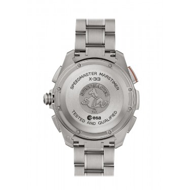 Steel Watch 45 mm Speedmaster Marstimer Chronograph