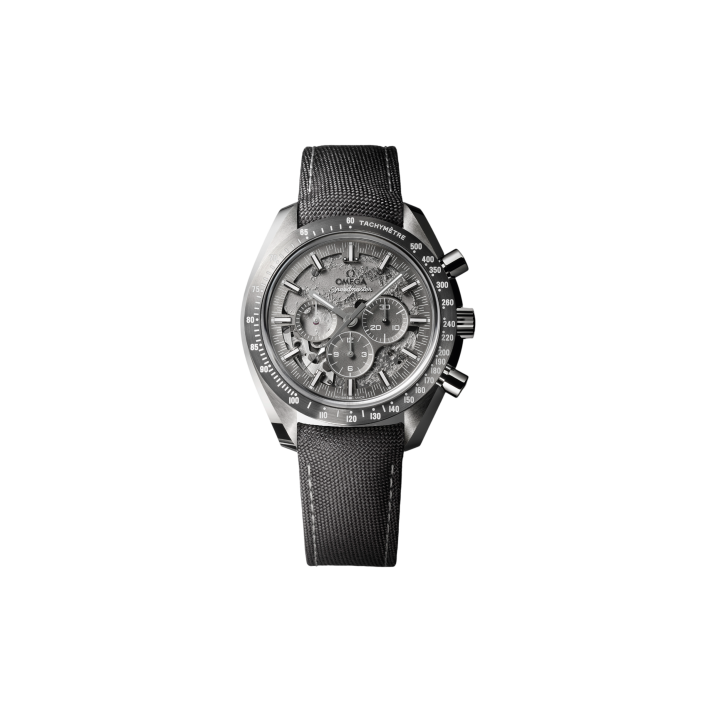 Watch Speedmaster Dark Side of the Moon 44.25 mm — Grey ceramic & nylon fabric strap