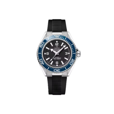 Seamaster Planet Ocean 600M 42 mm — Acer, bisell blau i corretja de cautxú