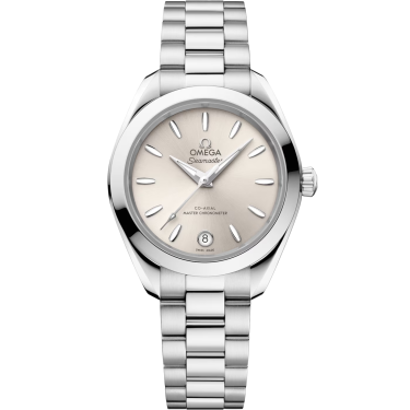 OMEGA Seamaster Aqua Terra 30 mm watch steel, sand dial