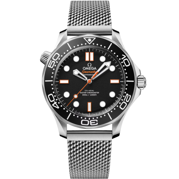 Montre OMEGA Seamaster Diver 300M 42 mm acier, cadran noir
