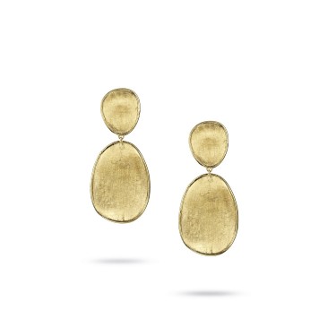 18 kt yellow gold earrings Lunaria Marco Bicego 