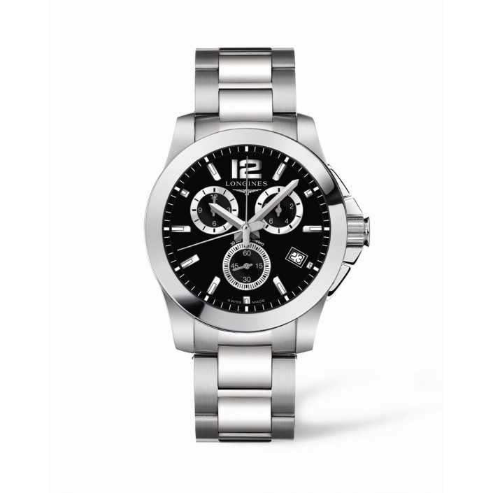 RELOJ L3660SS ACERO CRON GRAFO CONQUEST LONGINES