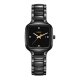 Rado True Square Diamonds Black Ceramic Watch 29.2mm